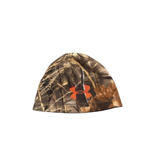 Under Armour Fleece Camo Beanie Nylon lined - Picture 1 of 4